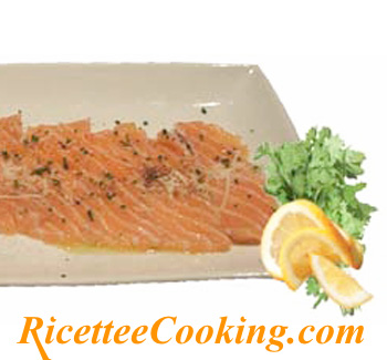 Carpaccio di salmone